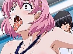 Hentai Girl In A Bikini Is Penetrated